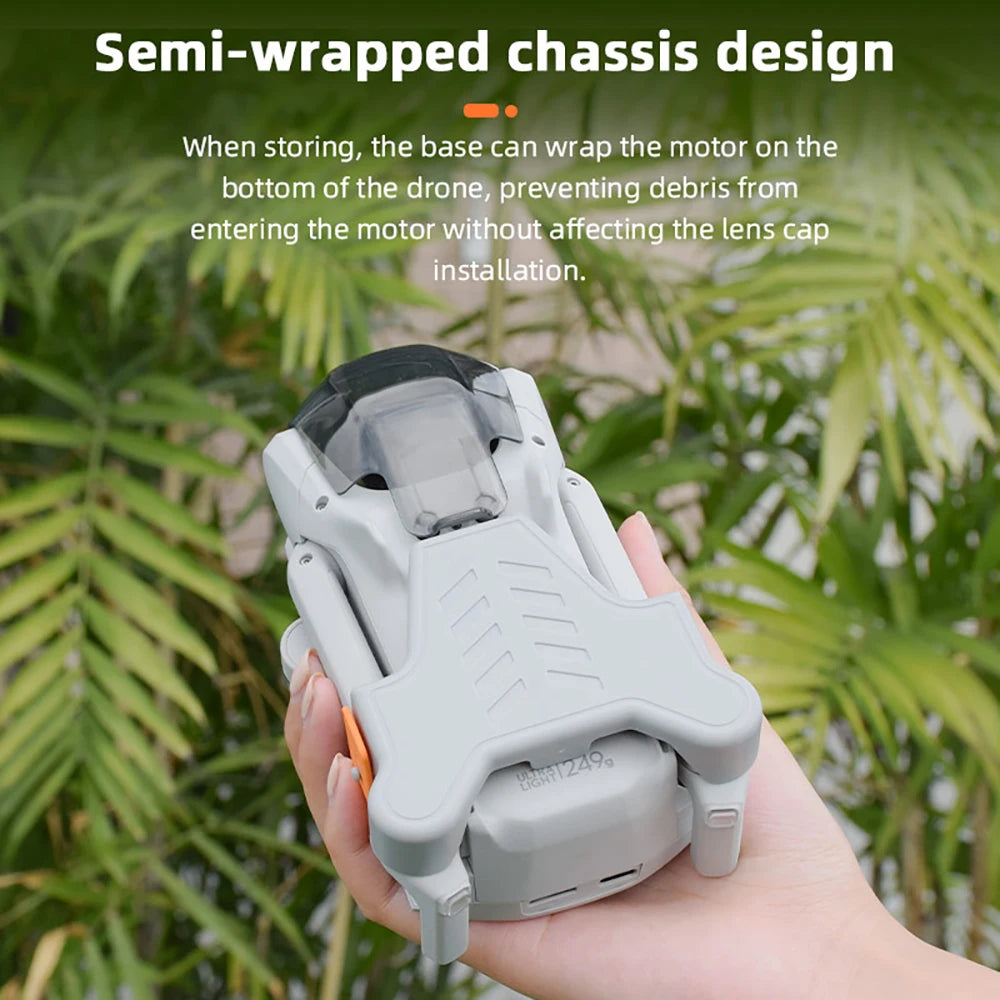 BRDRC Propeller Holder for DJI Mini 3/Mini 3 Pro Drone Wings Stabilizer Protector Blades Fixed Strap Mount Guard Accessories