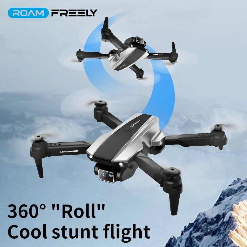 H30 Drone: Optical Flow Enabled, Foldable Quadcopter, Dual-lens Aerial Photography Remote Control Aircraft Toy