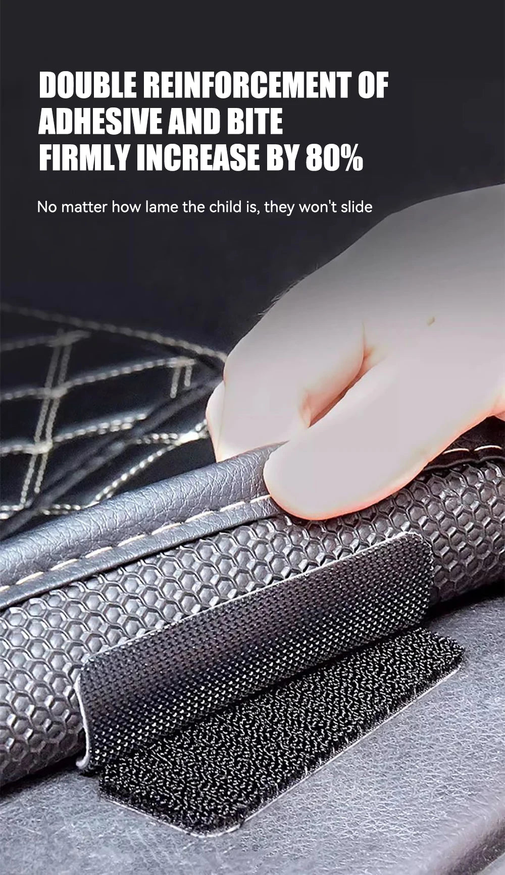 Adhesive Fastener Tape Extra Strong Carpet Fixing Sticker Double Side Hook-and-loop Fastener Auto Adhesive tape Comforter Fixing