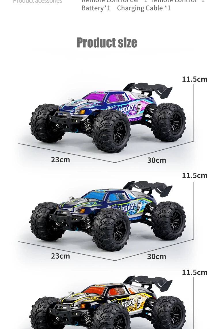 RC Off-Road Car – 70KM/H High Speed & Brushless Motor