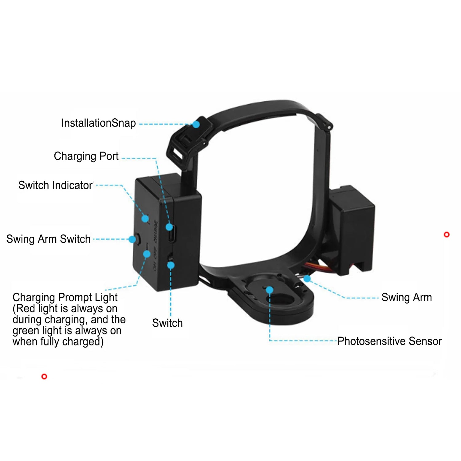 Drone Air Drop Thrower Drone Delivery Thrower UAV Remote Air Dropping Dispenser System for EVO II Built in Battery Drone Thrower