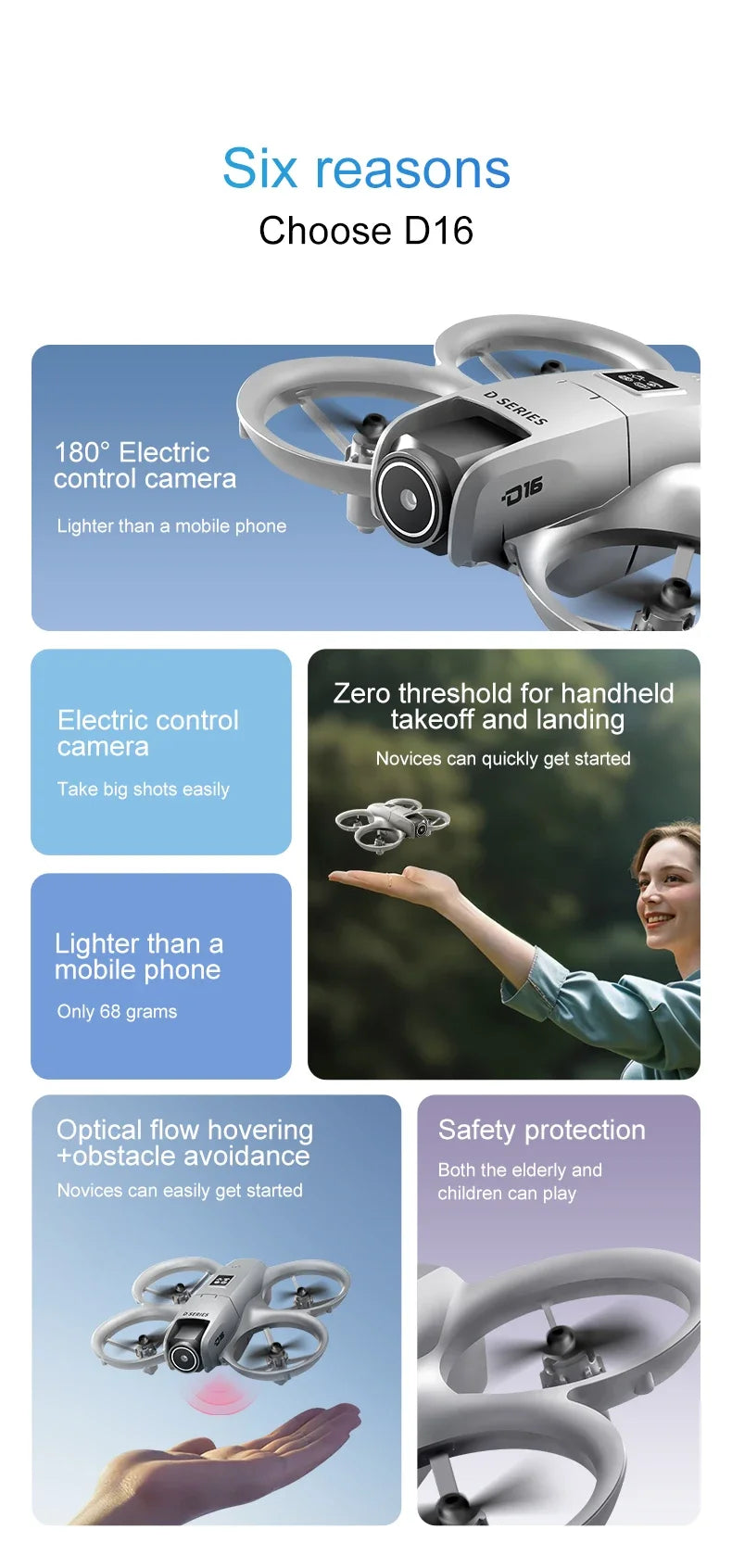 Xiaomi D16 GPS UAV 8K Aerial HD Profesional Dual-camera Helicopter Optical Flow Positioning Avoidance Type Brushless Motor Drone