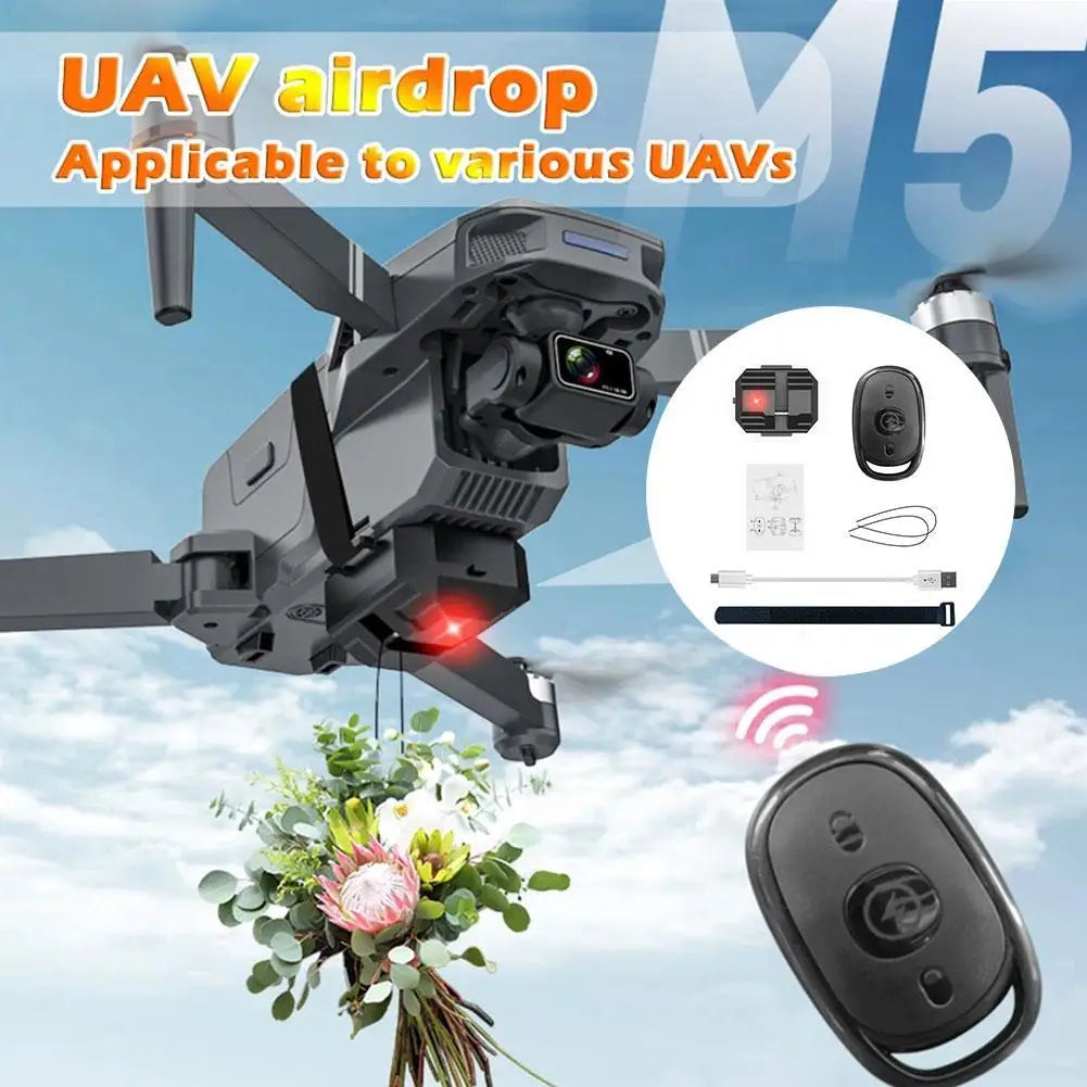 Universal Airdrop System For for DJI Mini 3 Pro / for Air 2S / for X8SE Drone Accessories Gift Thrower Fishing Delivery Device
