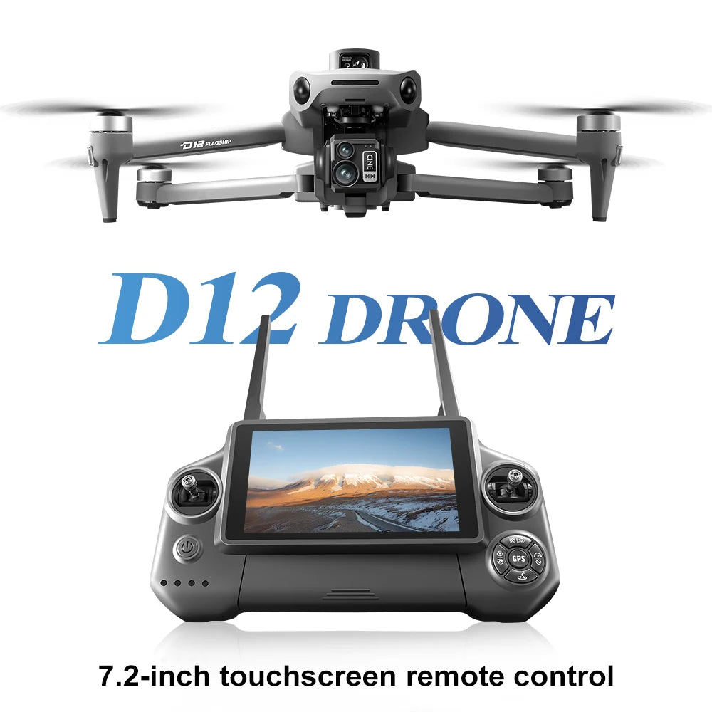 ZLL D12 Drone – 8K Dual Camera & 360° Obstacle Avoidance