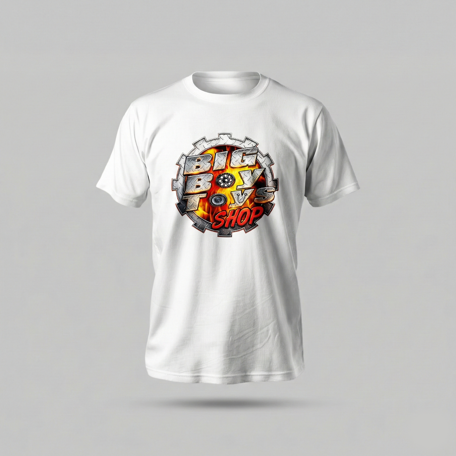 The "Daily Driver" Tee – Big Boy Toys Shop (Black/White)