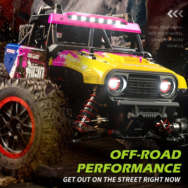 75KM/H Remote Control Racing Car, 4WD Remote Control Car Professional Racing Brushless Electric High Speed Off-Road Drift Remote Control Toy Halloween Christmas Gift