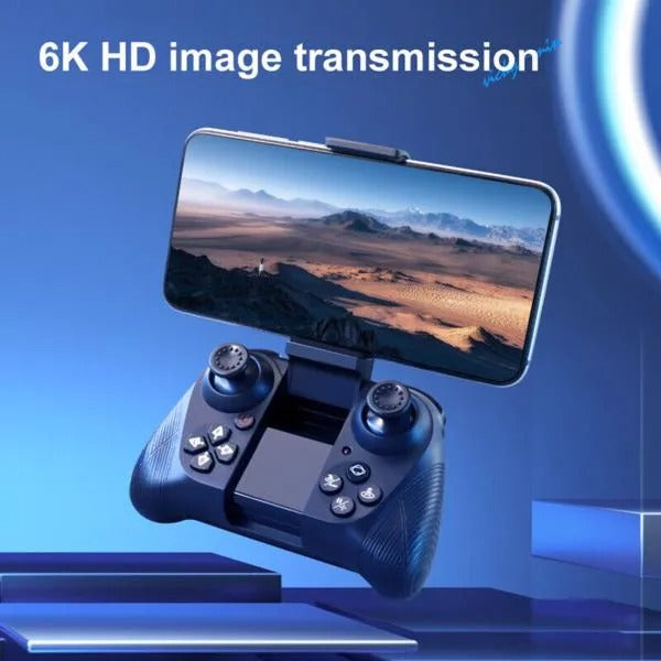 4DRC V13 RC Drone – 6K HD Dual Camera WiFi FPV Foldable Quadcopter with 2 Batteries