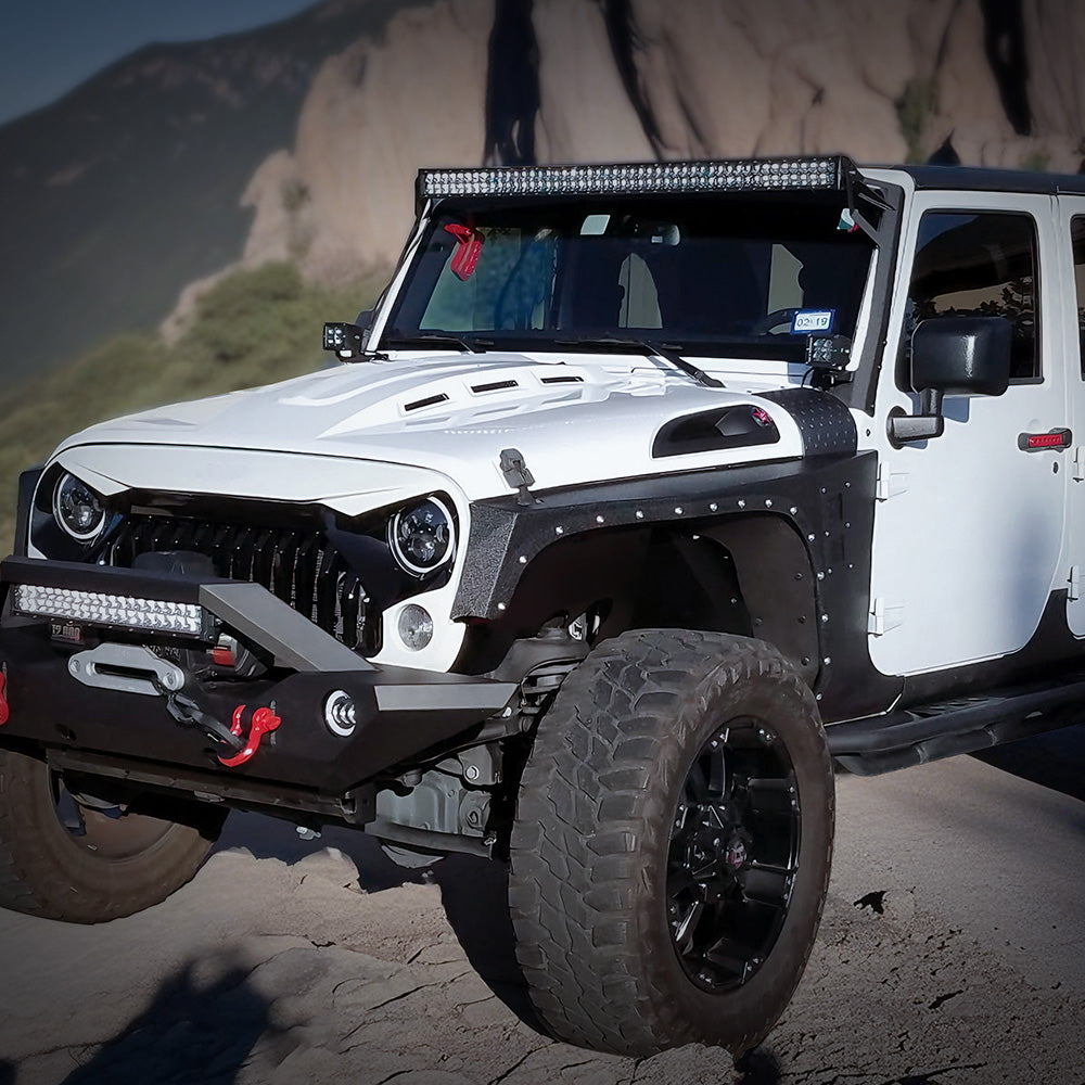 Avenger Style Hood for Wrangler JK (2007–2018)