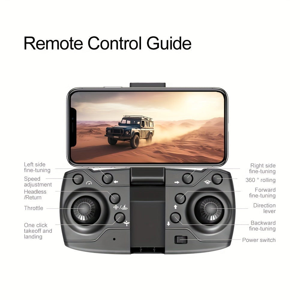 ESULOMP F196 Brushless Drone – HD Dual Camera Quadcopter