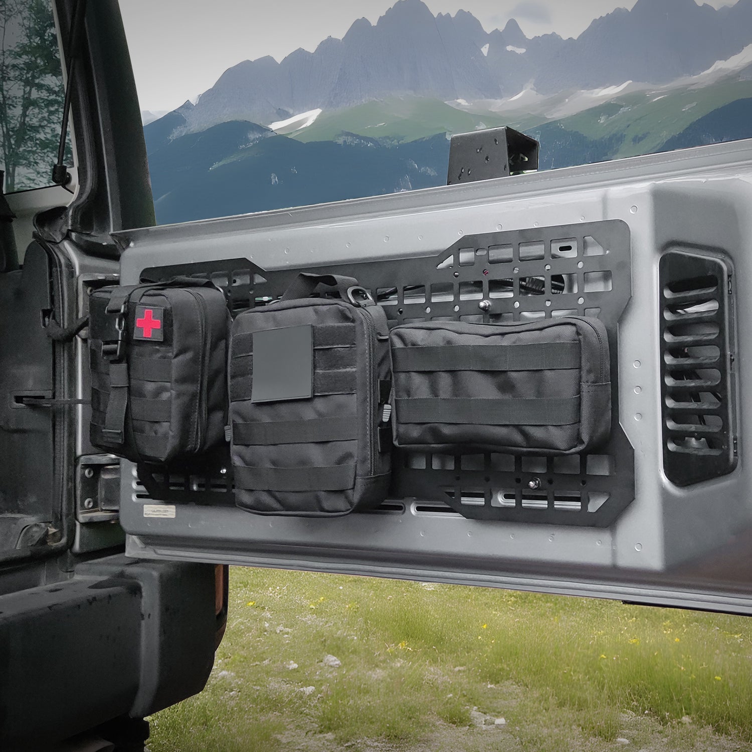 Tailgate Tactical Panel for Jeep Wrangler JK & JL (2007–2025)