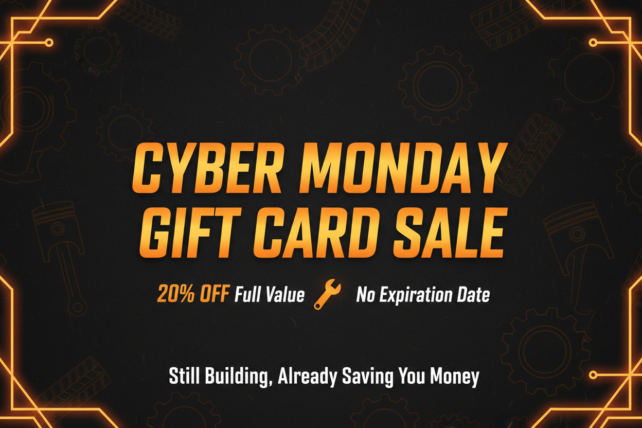 Cyber Monday Gift Card Sale Banner