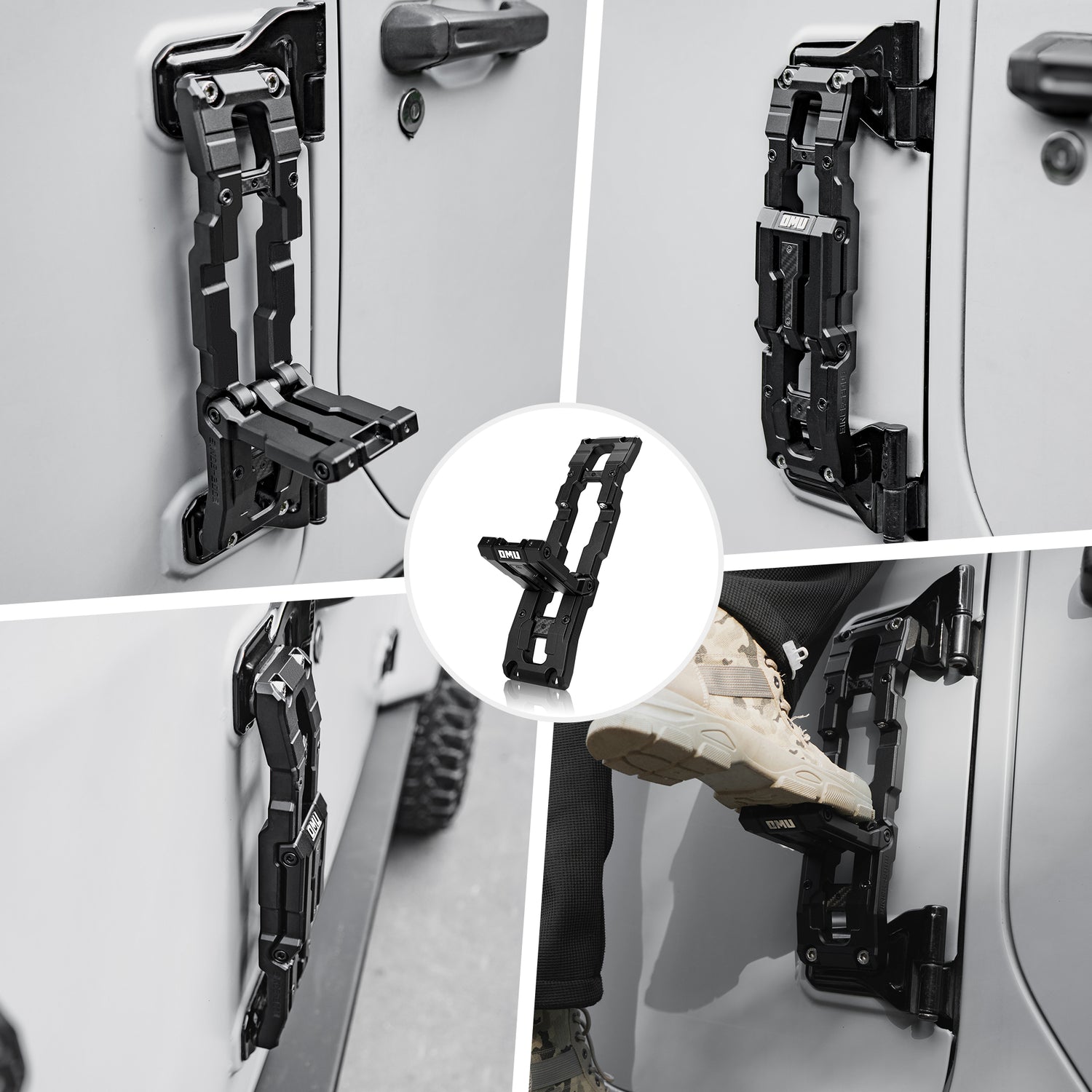 Door Hinge Step for Wrangler & Gladiator (2007–2025)