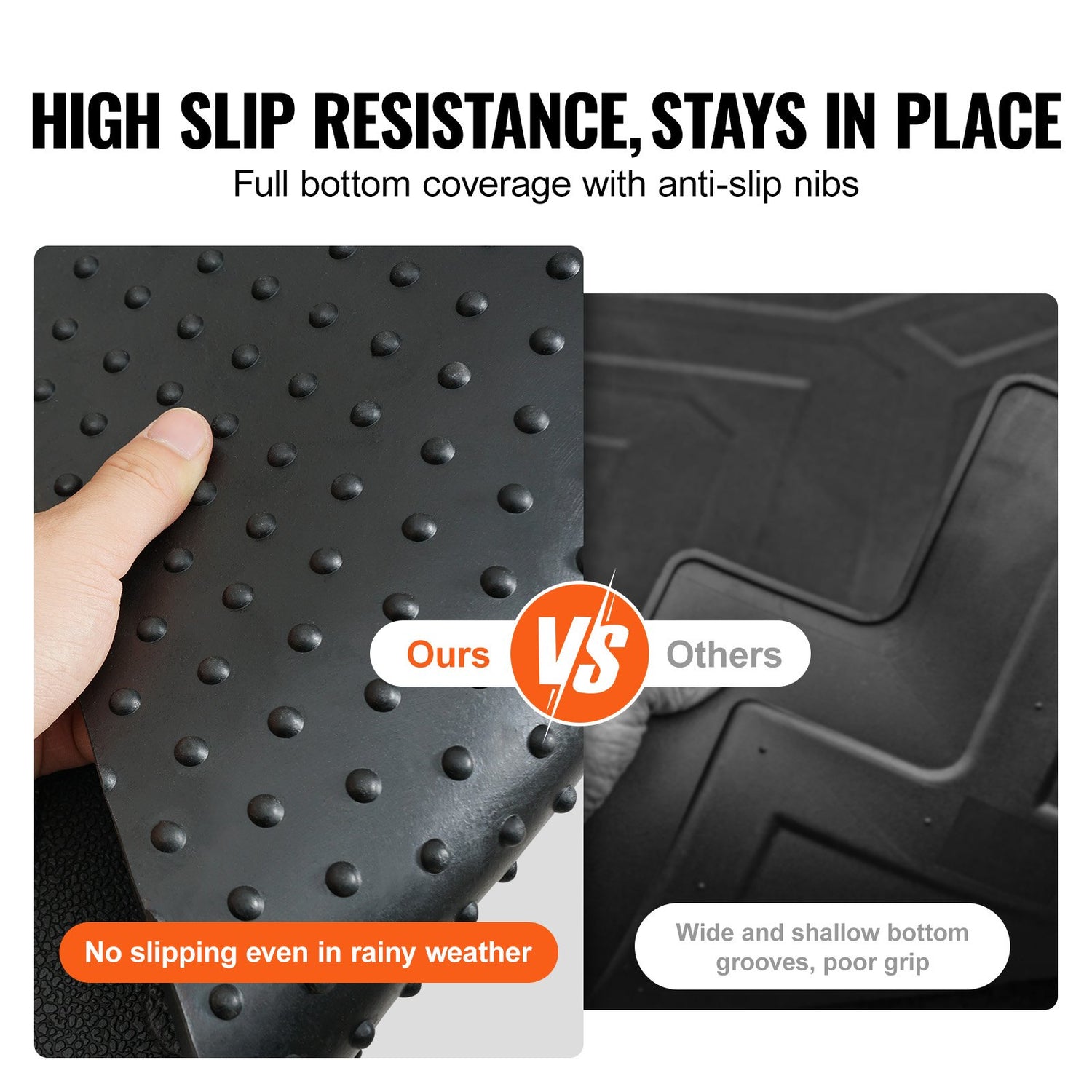 Ford F150 Truck Bed Mat 2015-2023 – Heavy Duty Rubber Liner 5.5 FT