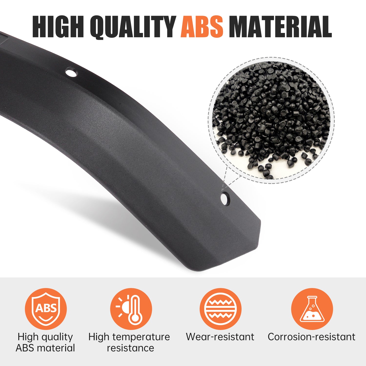 Fender Flares for Wrangler JK (2007–2018)