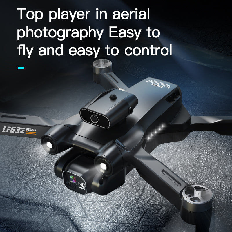 LF632 Dual Electric Drone – Foldable 4K Dual Camera Quadcopter with FPV