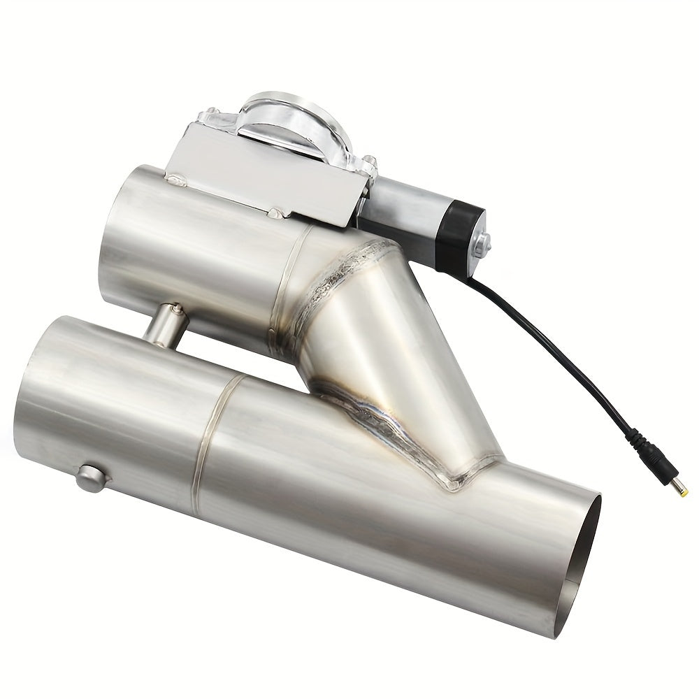 2.5in 63mm Electric Exhaus Cutout E-Cut Out Dual Valve With Remote Control