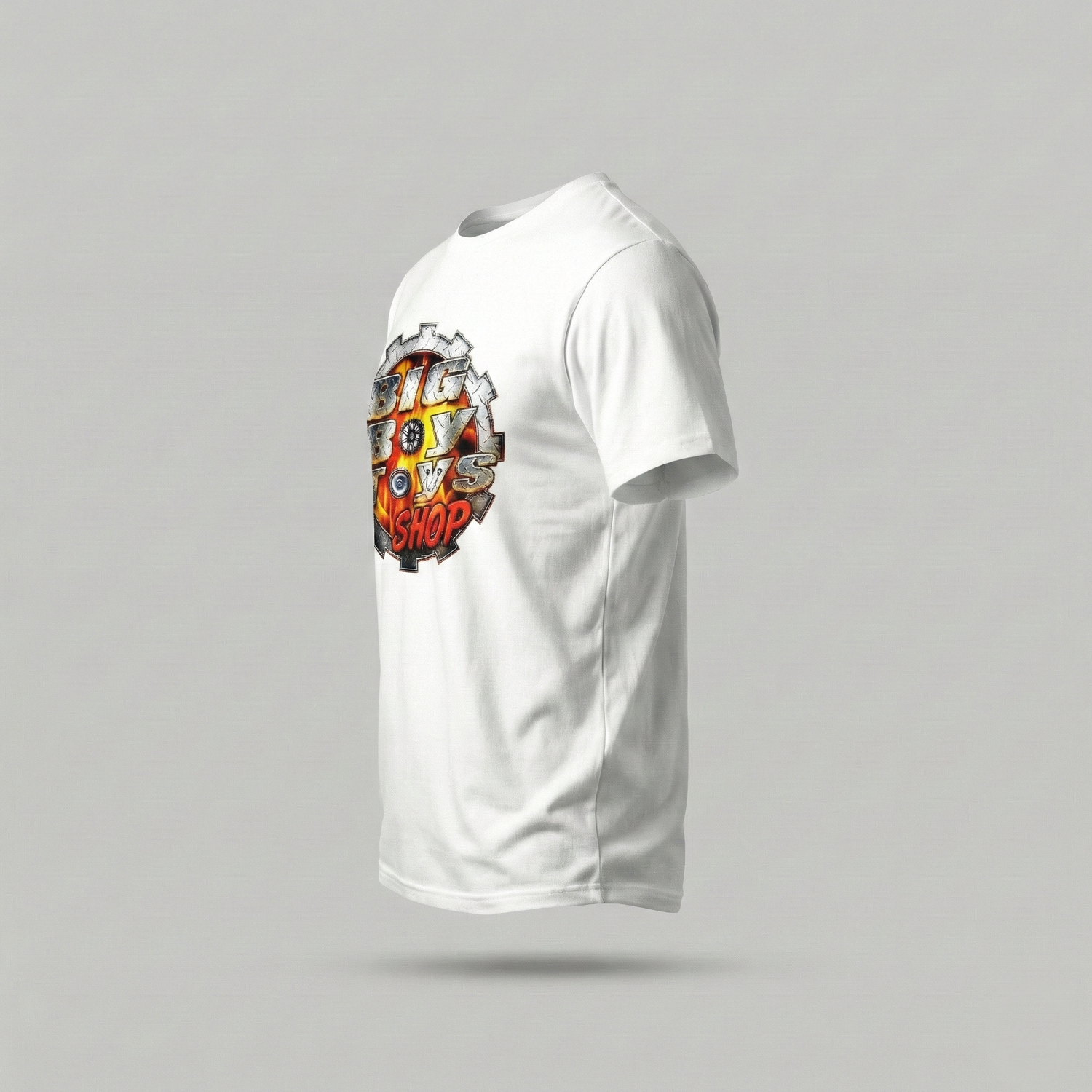 The "Daily Driver" Tee – Big Boy Toys Shop (Black/White)